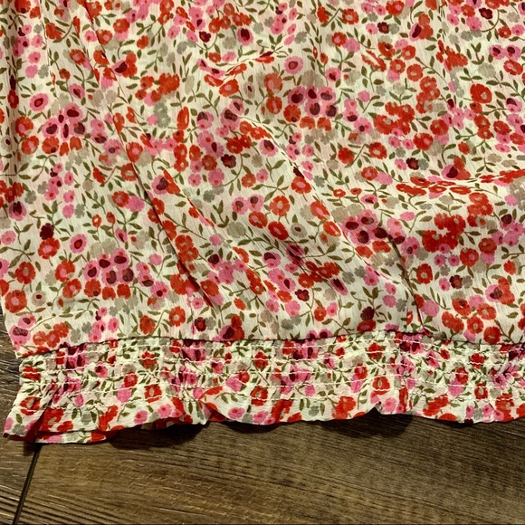 Floral Sheer Tank Top - Small - Picture 8 of 9